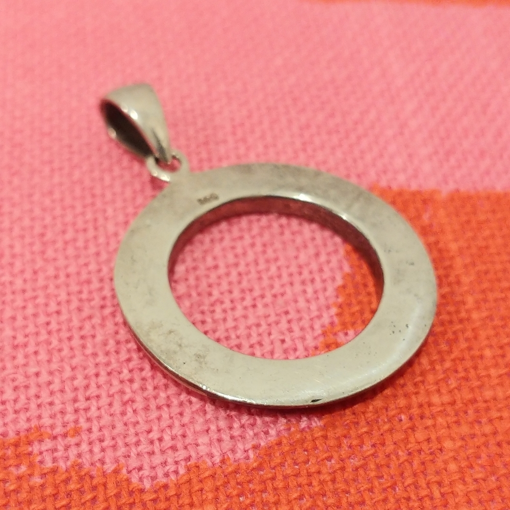 Stunning 925 Multi Stone Pendent - image 2